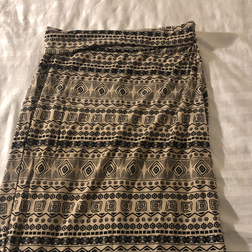 Aztec Maxi Skirt